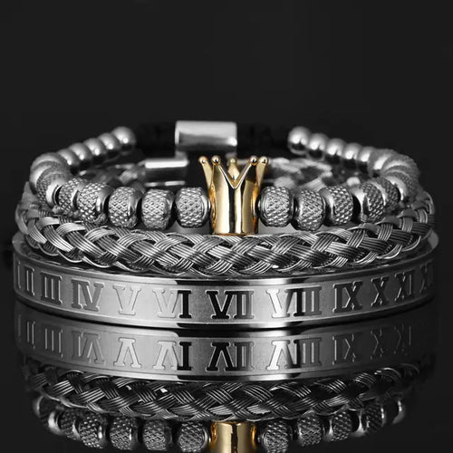 Load image into Gallery viewer, Regal Majesty Crown Bracelet
