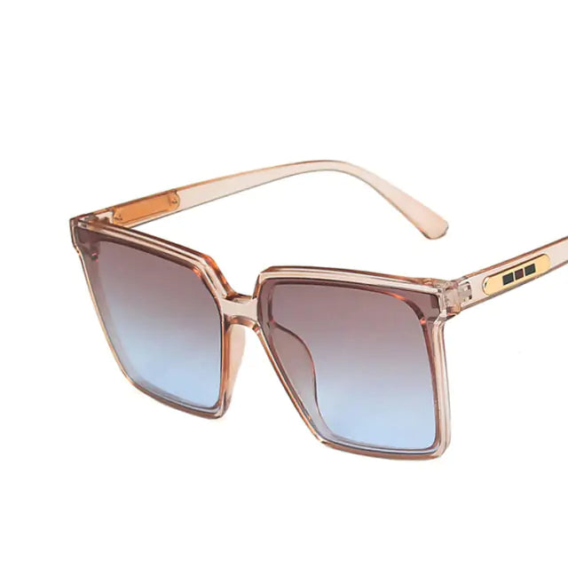 MetroChic Oversized Square Sunglasses