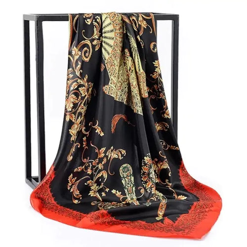 Load image into Gallery viewer, Elegance Unveiled Silk Scarf
