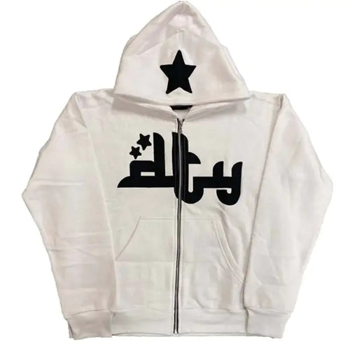 Load image into Gallery viewer, Galactic Statement Zip Hoodie
