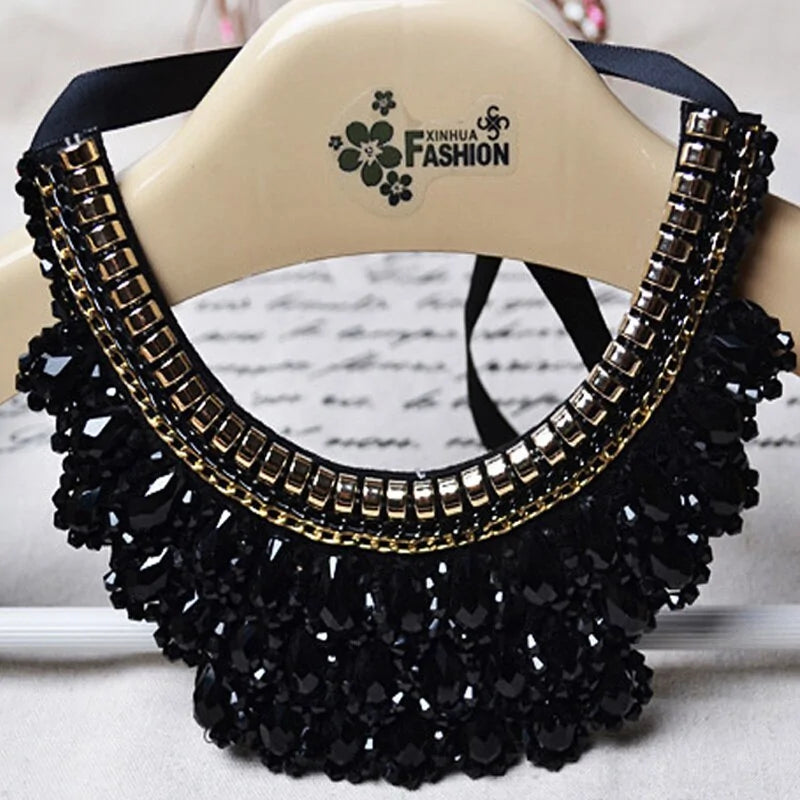 Glamour Cascade Crystal Choker