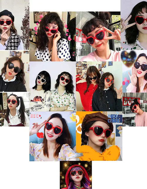 Load image into Gallery viewer, LoveLens Heart Diffraction Sunglasses
