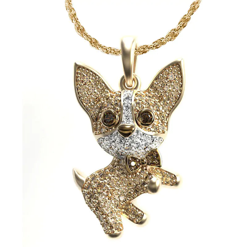 PawCharm Chihuahua Elegance Necklace