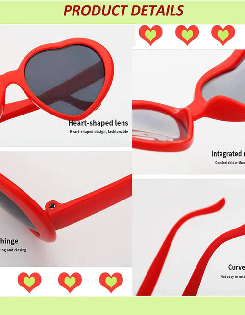 Load image into Gallery viewer, LoveLens Heart Diffraction Sunglasses
