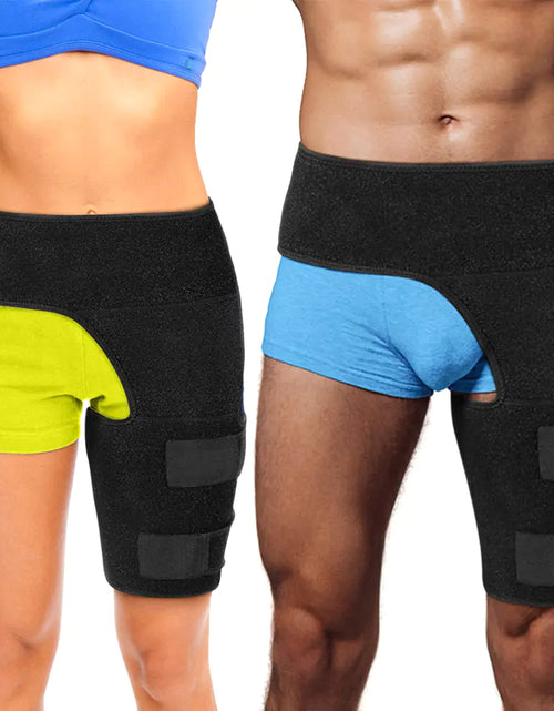 Load image into Gallery viewer, FlexiSupport Hip &amp; Thigh Compression Sleeve
