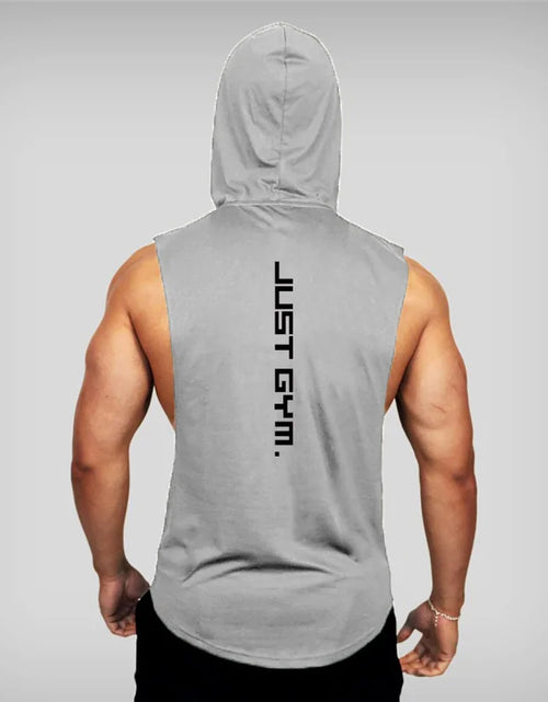 Load image into Gallery viewer, FlexFit Hooded Workout Tank
