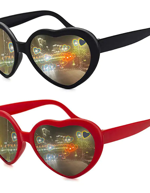 Load image into Gallery viewer, LoveLens Heart Diffraction Sunglasses
