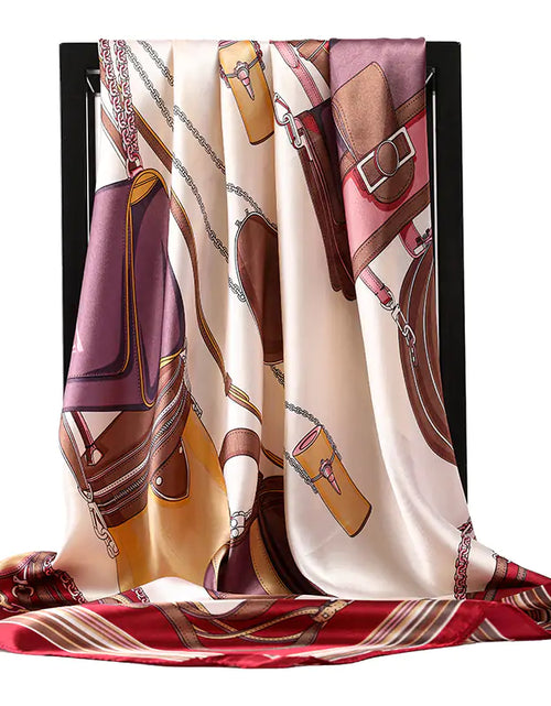 Load image into Gallery viewer, Elegance Unveiled Silk Scarf
