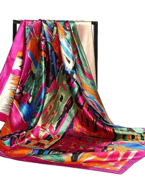 Load image into Gallery viewer, Elegance Unveiled Silk Scarf
