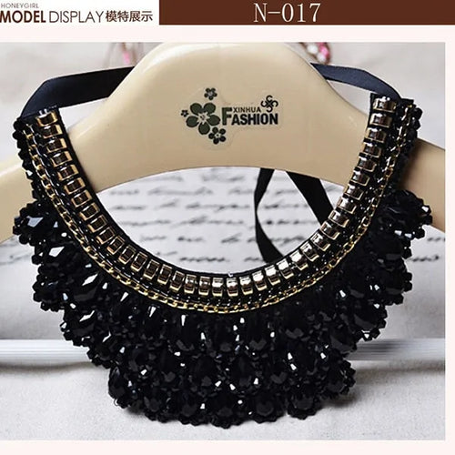 Load image into Gallery viewer, Glamour Cascade Crystal Choker
