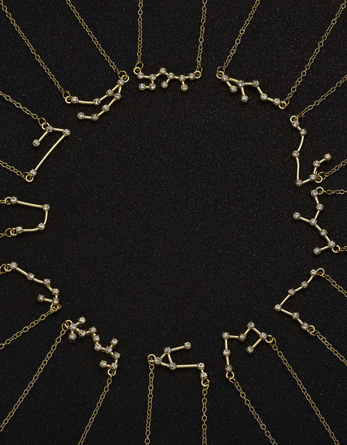 Load image into Gallery viewer, Celestial Charm Zodiac Necklace
