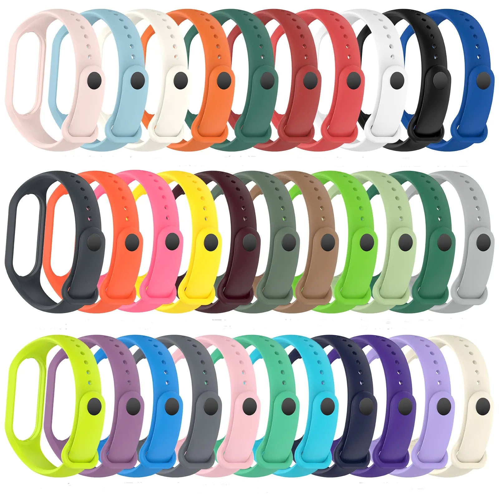 VibrantFit Silicone Strap for Mi Band