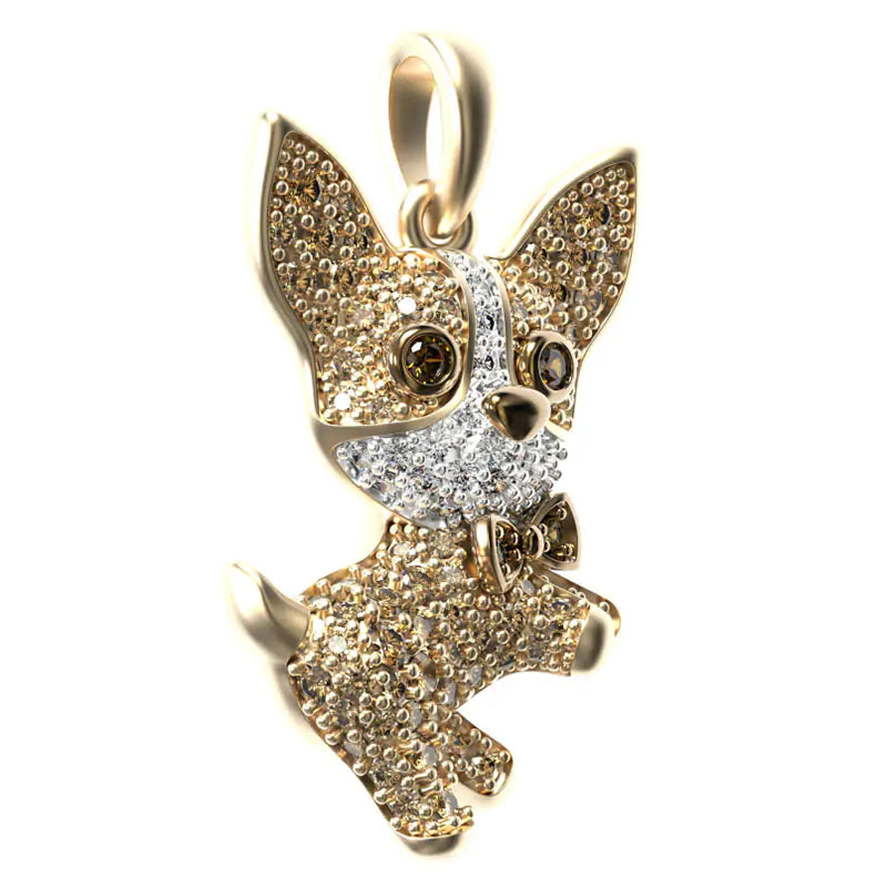 PawCharm Chihuahua Elegance Necklace