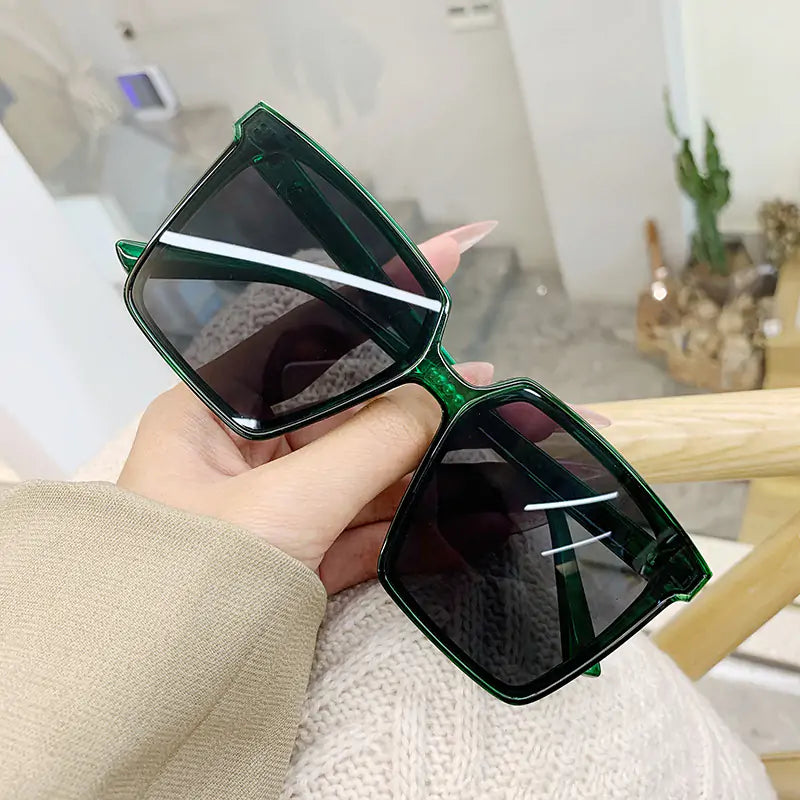 MetroChic Oversized Square Sunglasses