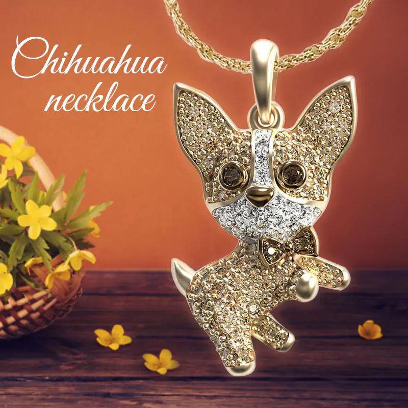 PawCharm Chihuahua Elegance Necklace