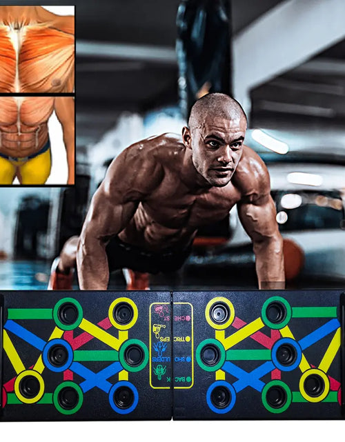 Load image into Gallery viewer, Total Sculpt Push-Up Training Board
