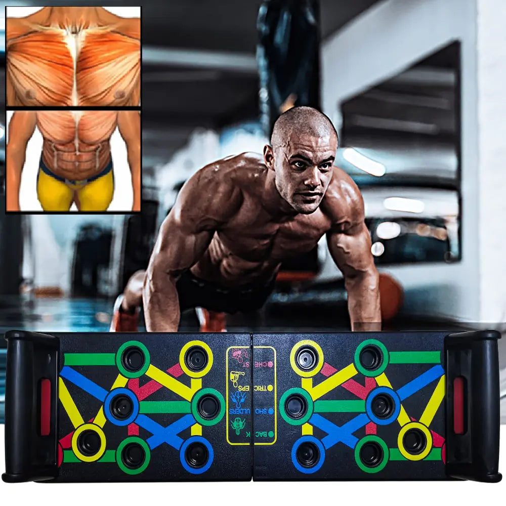 Total Sculpt Push-Up Training Board