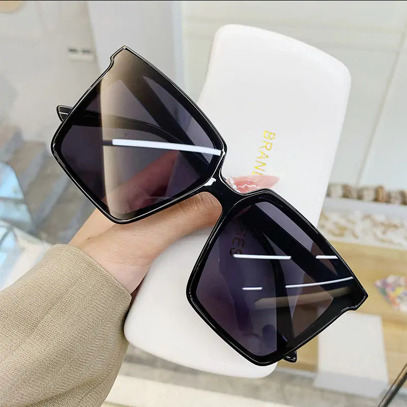 MetroChic Oversized Square Sunglasses