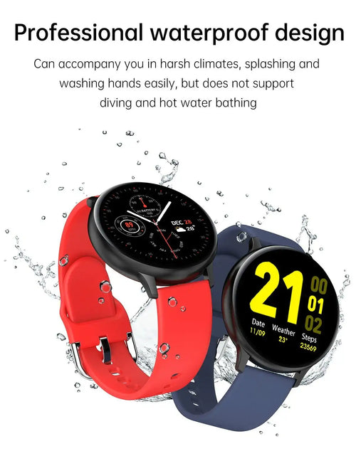 Load image into Gallery viewer, AquaTrack Fitness Smartwatch
