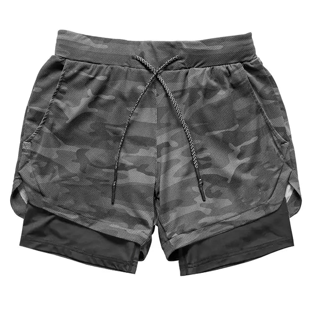 FlexFit Dual-Layer Performance Shorts