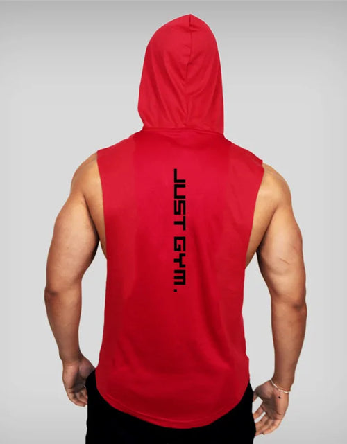 Load image into Gallery viewer, FlexFit Hooded Workout Tank
