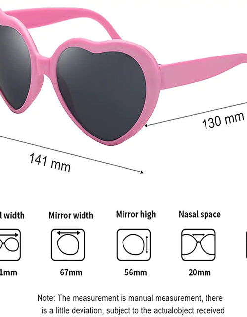 Load image into Gallery viewer, LoveLens Heart Diffraction Sunglasses
