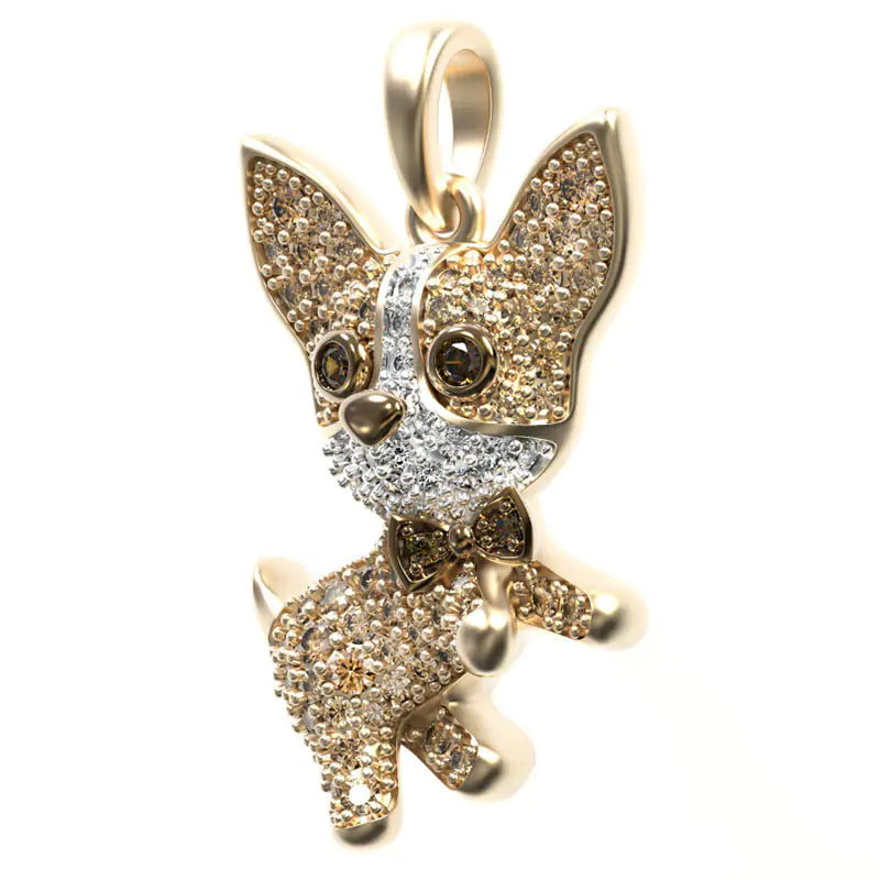 PawCharm Chihuahua Elegance Necklace