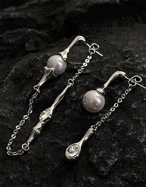 Load image into Gallery viewer, Elegant Pearl Essence Drop Earrings
