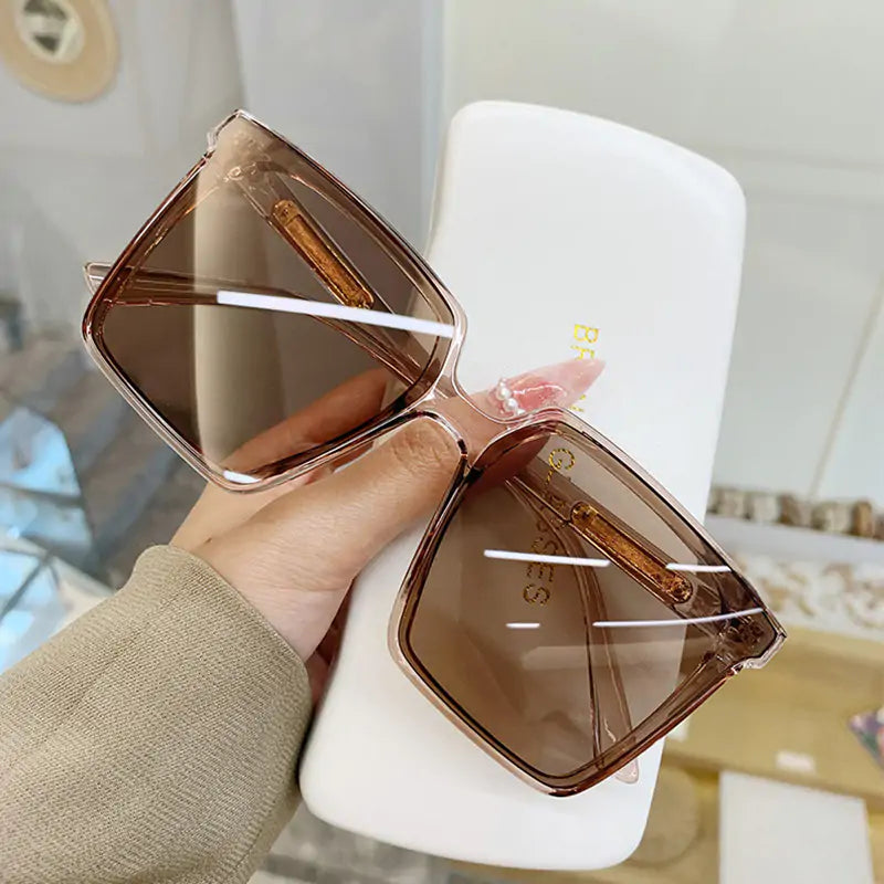 MetroChic Oversized Square Sunglasses