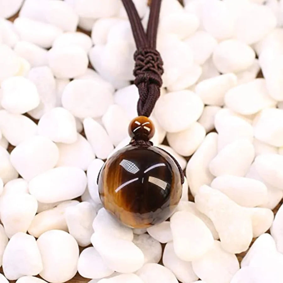 MysticTiger Eye Charm Necklace