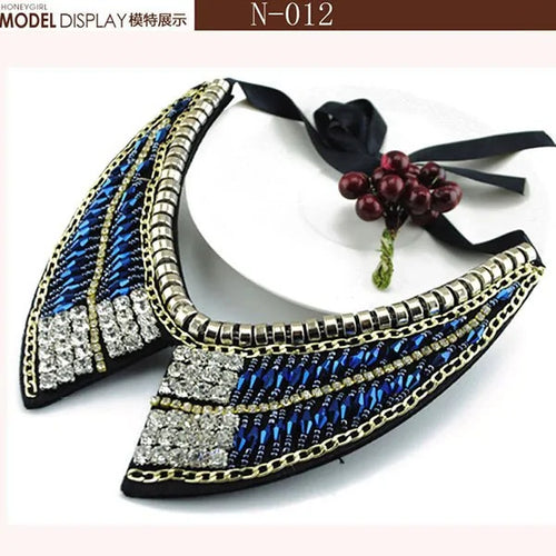 Load image into Gallery viewer, Glamour Cascade Crystal Choker
