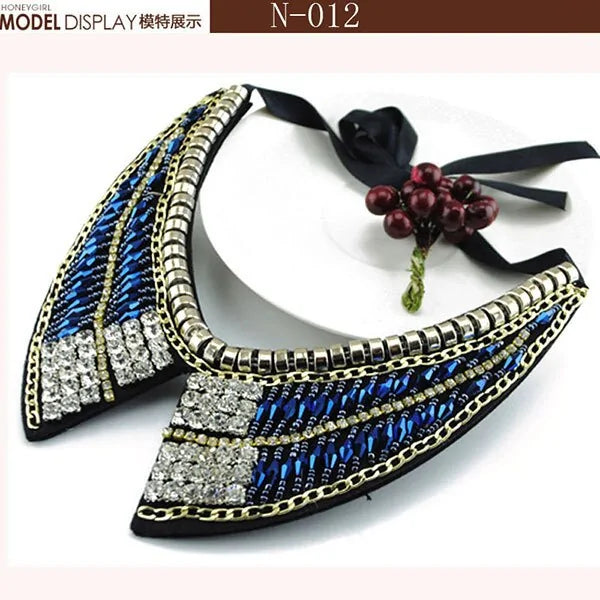 Glamour Cascade Crystal Choker