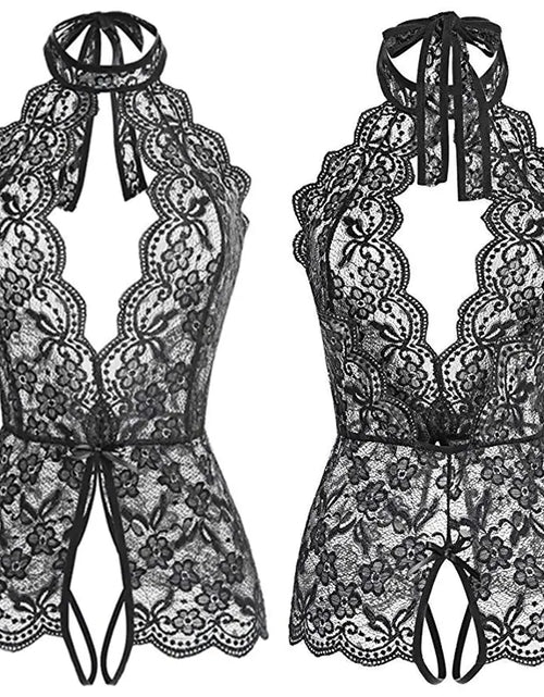 Load image into Gallery viewer, Sultry Secret Lace Teddy
