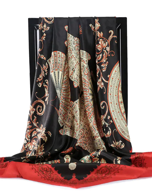 Load image into Gallery viewer, Elegance Unveiled Silk Scarf
