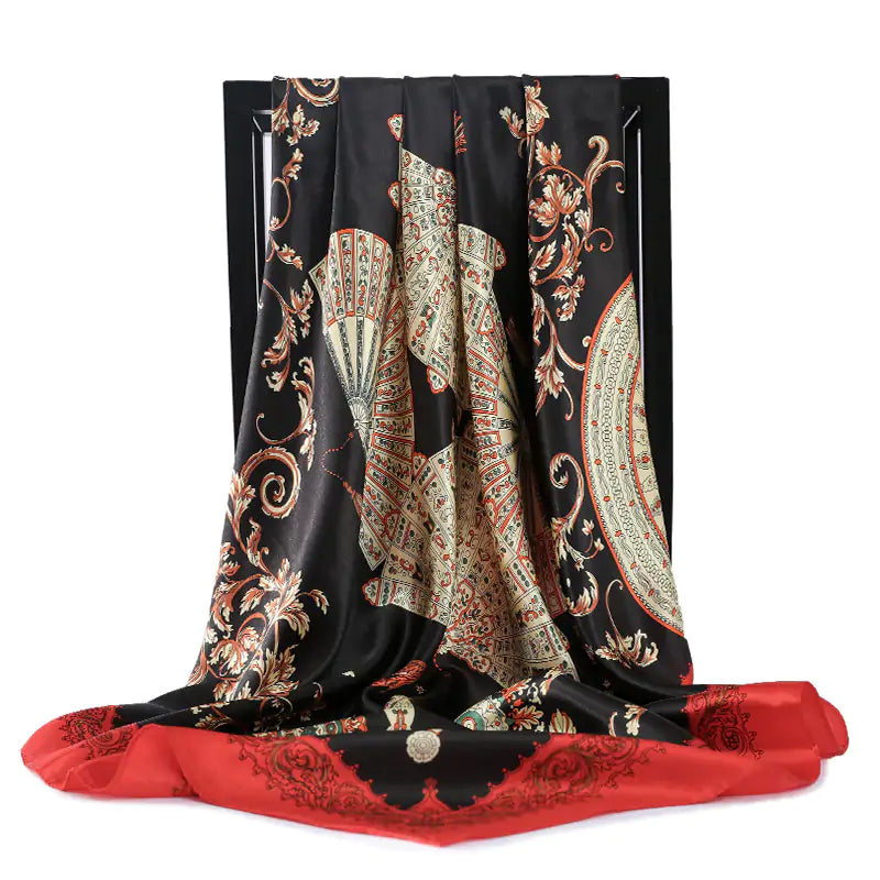 Elegance Unveiled Silk Scarf