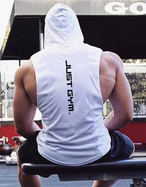 Load image into Gallery viewer, FlexFit Hooded Workout Tank
