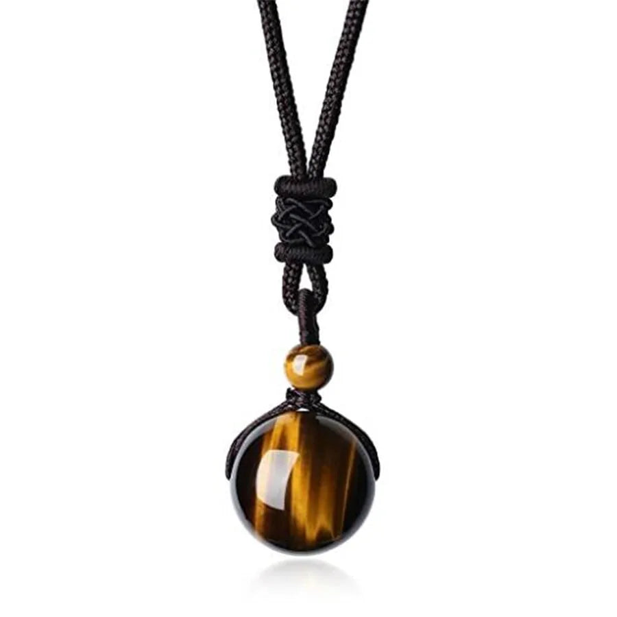 MysticTiger Eye Charm Necklace